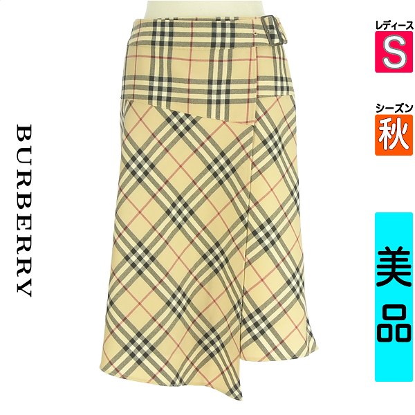 古着 美品バーバリーBURBERRYヴィンテージレディースストレッチスカートLL 楽天市場】バーバリー 巻きスカートの通販