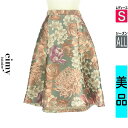 \スーパーSALE限定★全品20%OFFクーポン/ エイミーイストワール eimy istoire スカート レディース オールシーズン ピンク S 花柄フィッシュテールスカート 【中古】【古着】【新着】ポイント10倍