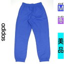 【中古】【古着】 アディダス adidas パンツ パンツ ワンポイント裏起毛スウェットパンツ 冬物 冬 秋冬 ブルー