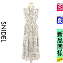 \スーパーSALE限定★全品20%OFFクーポン/ スナイデル Snidel ワンピース チュニック レディース 夏 ノースリーブ グレー S プリーツシフォンロングワンピース 【中古】【古着】【新着】ポイント10倍