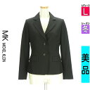 【9/17値下げ】【中古】【古着】 エムケーミッシェルクラン MK MICHEL KLEIN ジャケット アウター テーラードジャケット 冬物 冬 秋冬 ブラック