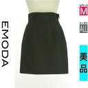 【中古】【古着】 エモダ EMODA ミニスカート スカート ハイウエストミニスカート オールシーズン ブラック