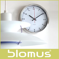 ブロムス(blomus)掛け時計ウォールクロックERAMサイズ(30cm).