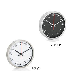 ブロムス(blomus)掛け時計ウォールクロックERASサイズ(24cm).