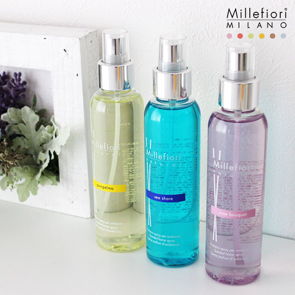 Millefiori ( ミッレフィオーリ ) ホームスプレー 【 Natural 】 シリーズ ルームフレグランス 【 正規販売店 】【 沖縄・離島への発送不可 】