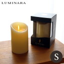 ルミナラ ピラー LEDキャンドル Sサイズ 3×4 無香料 アイボリー LUMINARA LED candle ( リモコン10ボタンタイプ対応 ) 【 正規...