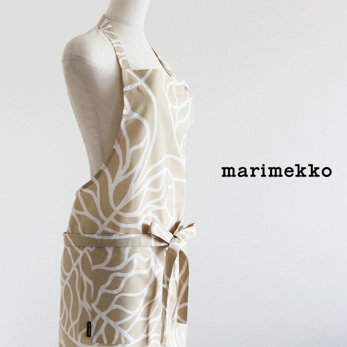  ᡼ز  ޥå ܥåȥ  ץ / ١ߥۥ磻ȡmarimekko Bottna apron  Ź 