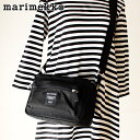 マリメッコ マイ シングス ショルダーバッグ / ブラック marimekko My Things shoulder bag ママポシェット 【 正規販売店 】