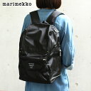 マリメッコ ローディ バディ Buddy リュック / ブラック　marimekko Roadie Buddy backpack　【 ラッピング・熨斗対応不可/メール便不可 】【 正規販売店 】