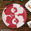 マリメッコ スーラ ウニッコ プライウッド ラウンド トレイ 31cm / コットン×レッド　marimekko Suur Unikko Playwood tray 【 正規販売店 】