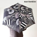 マリメッコ 折りたたみ傘 レディース マリメッコ ( marimekko ) Siirtolapuutarha ( シイルトラプータルハ ) コンパクト 折りたたみ傘 / ピンク 【 正規販売店 】