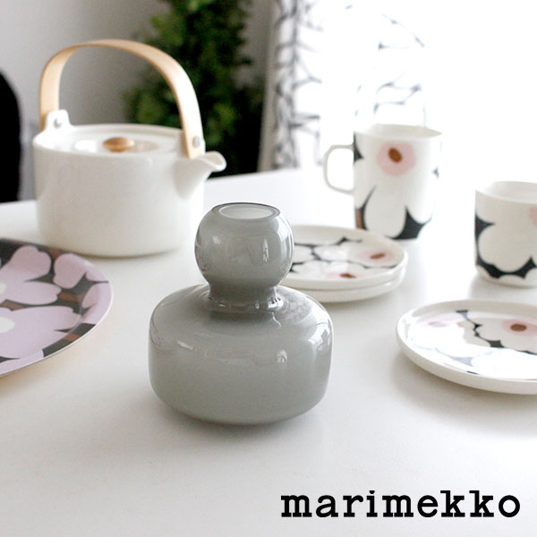 マリメッコ Marimekko フラワーベース 一輪挿し 花瓶 グレー 正規販売店 のおすすめ わたしと 暮らし マリメッコ Marimekko フラワーベース 一輪挿し 花瓶 グレー 正規販売店 のおすすめ わたしと 暮らし