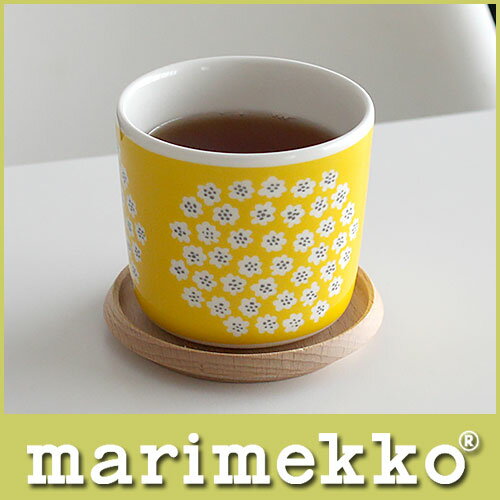 【日本限定】marimekko ( マリメッコ ) PUKETTI プケッティ ラテマグ / イエロー　単品 1個　【RCP】.