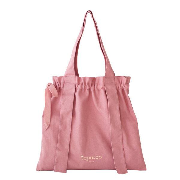 レペット ロンド トートバッグ / ブラッシュピンク　repetto Rondo tote bag with knots Blush Pink 【 B0333T 】【 正規販売店 】