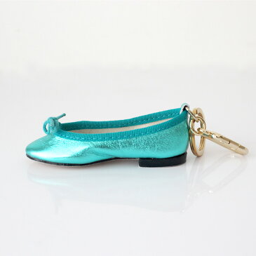 【正規販売店】 レペット ( repetto ) チャーム / キーホルダー 【 MO436BAM 】 Mini Cendrillon Key ring ( ミニ サンドリオン キーリング )/ メタリックブルー .