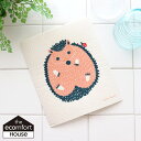 【 メール便 10枚まで 可 】 e. スポンジワイプ Sサイズ はりねずみ 170×200(mm) kata kata ( カタカタ ) エコンフォートハウス 【 正規販売店 】