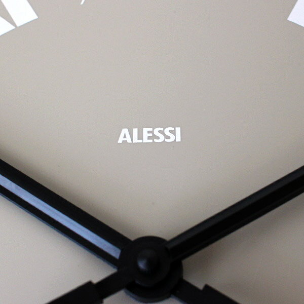 ALESSI ( アレッシィ ) Firenze ( フィレンツェ ) 掛け時計 / グレー .