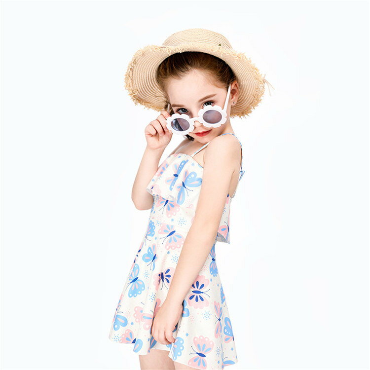 キッズ 水着 女の子 セパレート 女の子 スクール水着 キャミソール 3セット キャッ...