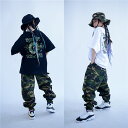 キッズ ダンス 衣装 ヒップホップ セットアップ tシャツ ダンスパンツ 女の子 カッコイイ トップス ダンス衣装 半袖 ガールズ 男の子 演出服 ダンスウェア ジュニア ジャズ jazz K-POP 110-180