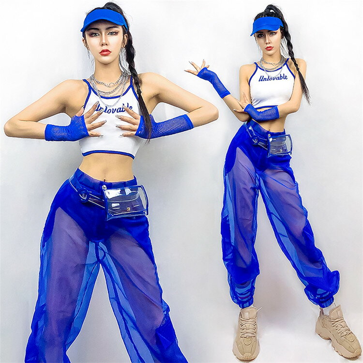 ダンス衣装 DSダンス HIPHOP ナイトクラブ DJ チアガール ヘソ出し 韓国ファション 4点セット セットアップ 大人ダンス レディース ジャズ JAZZ 応援ダンス セクシー チアリーダー ダンス衣装 演出 舞台 運動会応援 団体服 練習着 ステージ衣装 S M L