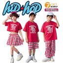 ピンク チェック柄 キッズダンス ヒップホップ 男の子 女の子 半袖 Tシャツ へそ出し パンツ 短パン スカート ホワイト ダンス衣装 ストリート系 ガールズ ジャッズ 団体服 発表会 応援団 チアダンス ダンスウェア カッコイイ jazz DJ K-POP オシャレ 110-180