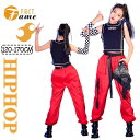 キッズダンス衣装 ヒップホップ 赤 黒 へそ出し チェック 片袖 タンクトップ 女の子 K-POP ジャズ ダンス衣装 カーゴパンツ b系 HIPHOP 発表会 ガールズ チアリーダー ストリート 120-170cm