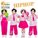 キッズ ダンス 水玉柄シャツ ピンク 子供服 ヒップホップ 女の子 長袖 男の子 サロペット ガールズ チュールスカート 長パンツ カッコイイ ダンス衣装 セットアップ ストリート 演出服 団体演出 発表会 応援団 ジュニア スポーツウェア b系 hiphop 110-170