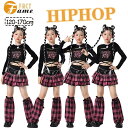 キッズ 女の子 ティアードスカート ローズ色 チェック柄スカート ダンス衣装 ヒップホップ レッグウォーマー ストリート系 かわいい へそ出し ジュニア jazz K-POP オシャレ ガールズ 練習着 団体服 応援団 発表会 120-170