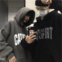 カップル パーカー ペアパーカー ペアルック 恋人 プリント 秋冬 春秋 長袖 ゆったり 裏起毛 暖かい ウールパーカー ペアルック 大きめ カップルプレゼント...