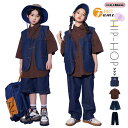 キッズダンス衣装 セットアップ 半袖 シャツ デニムパンツ ベスト ショーツパンツ ロングパンツ 子供服 HIPHOP ヒップホップ 原宿系 ガールズ ジャッズ...