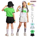 ダンス衣装 ガールズ ジャズ チアガール セットアップ 子供服 キッズ へそ出し トップス Tシャツ ショーツパンツ K-POP 韓国 女の子 ヒップホップ イ...