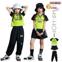 ダンス衣装 キッズ セットアップ Tシャツ ロングパンツ ショーツパンツ 女の子 パンツセット 2点セット 半袖 ヒップホップ チアガール 子供服 スポーツウェ...