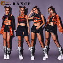 ジャズダンス レディース ダンス衣装 大人 セットアップ セクシー 夜店 DS演出服 上下セット へそ出し 社交ダンス DJ ストリート ヒップホップ チアガー...