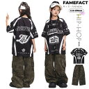 キッズ ダンス衣装 スポーツウエア Tシャツ パンツセット 半袖 トップス 迷彩ズボン 男の子 女の子 k-pop ダンス 衣装 ヒップホップ 上下セット キッ...