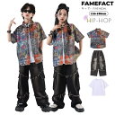ダンス衣装 セットアップ キッズダンス ヒップホップ 男の子 女の子 トップス 半袖 シャツ デニムパンツ 白Tシャツ ガールズ チアガール 演出服 キッズ ダ...