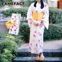 浴衣 着物 レディース YUKATA ゆかた 浴衣 作り帯 和服 金魚柄 フリーサイズ レトロ オシャレ櫻 夏祭り お出かけ 花火大会 盆踊り 文化祭 上品 女...
