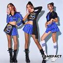 ダンス衣装 セットアップ レディース 龍柄 ジャズダンス 韓国 k-pop 大人 ジャズ へそ出し ブラック ブルー スカート ガールズグループ セクシー DS...