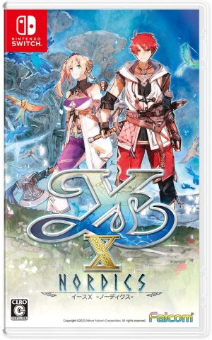 (Switch)イースX -NORDICS-(新品)(特典付き) (Switch)イースX -NORDICS-(新品)(特典付き)