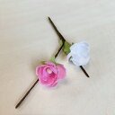 造花　フラワーブーケ　桃の花2輪371「ひな祭り」