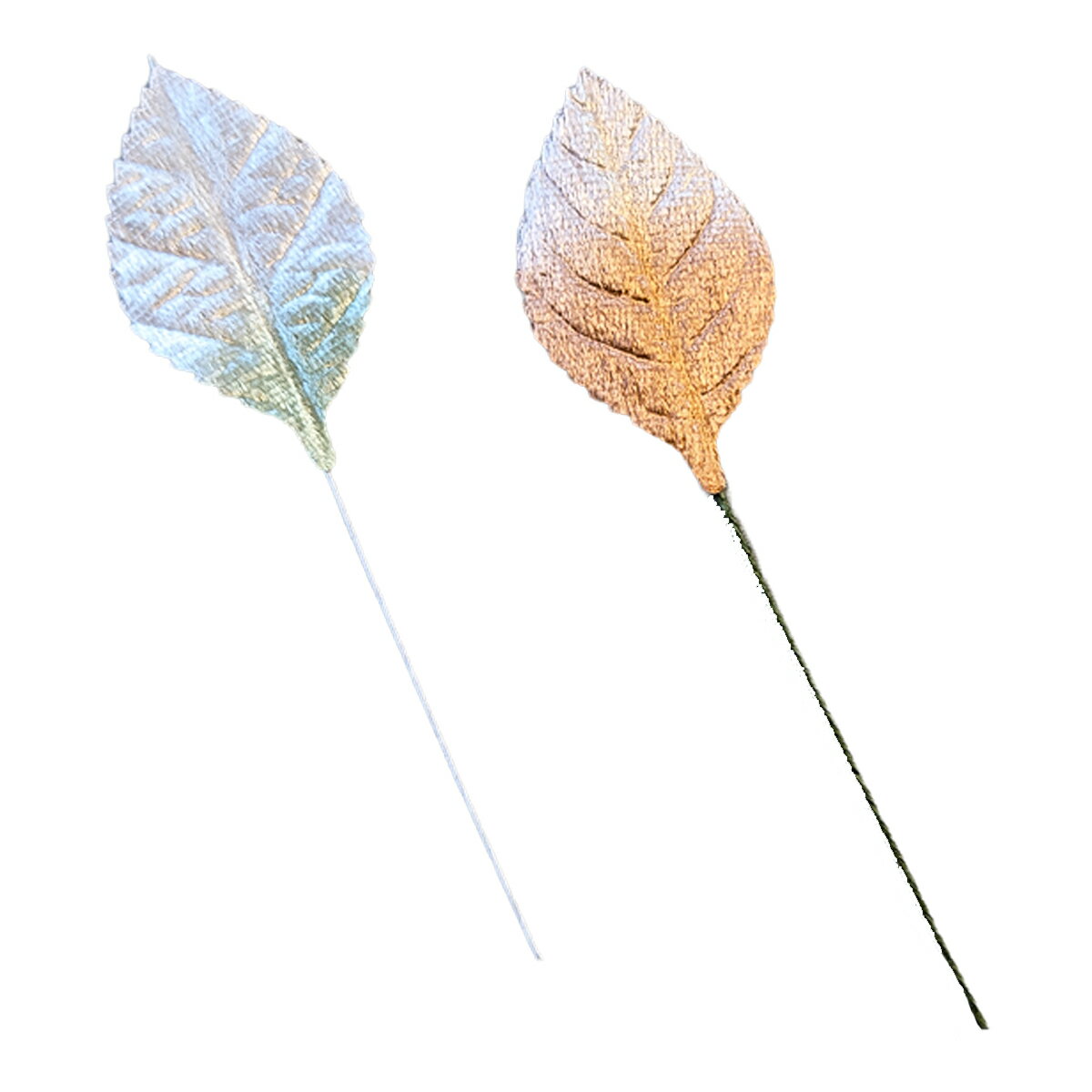 リーフ バラリーフ M ベルベット ぼかし(1枚) 造花 アートフラワー ラッピング