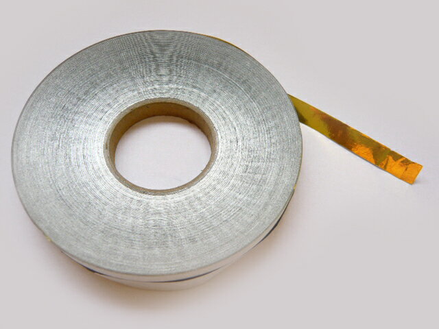 紙テープ9mm 約200m 金（1個） 花材 アートフラワー つまみ細工