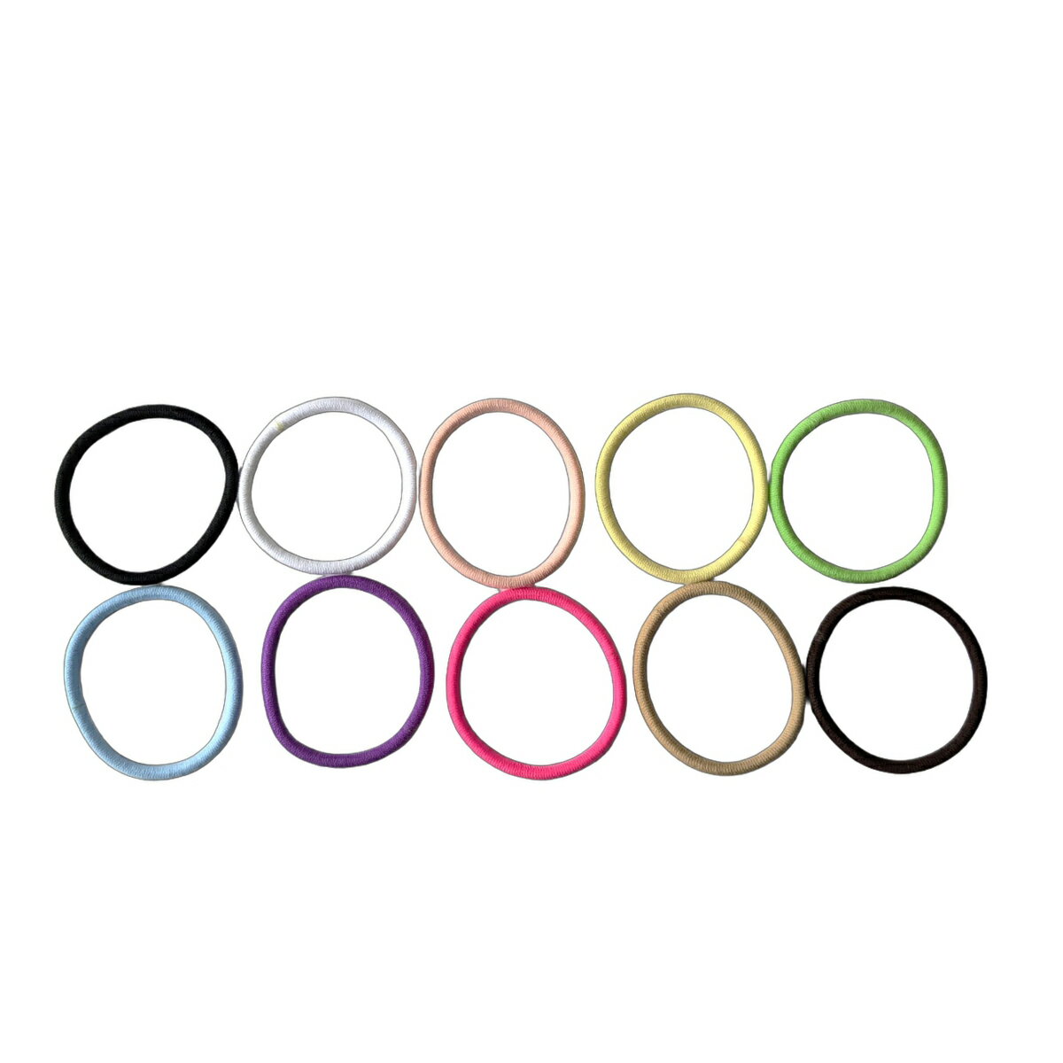 ヘアゴム しっかり太くて使いやすい 日本製