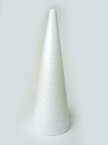 発泡スチロール円錐LK（直径86mm×高さ250mm）（1個) ツリー タワー
