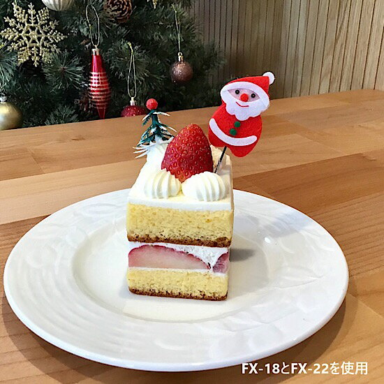 クリスマスケーキ 飾り オーナメント FX-18 かわいいフェルトサンタ (10本入)