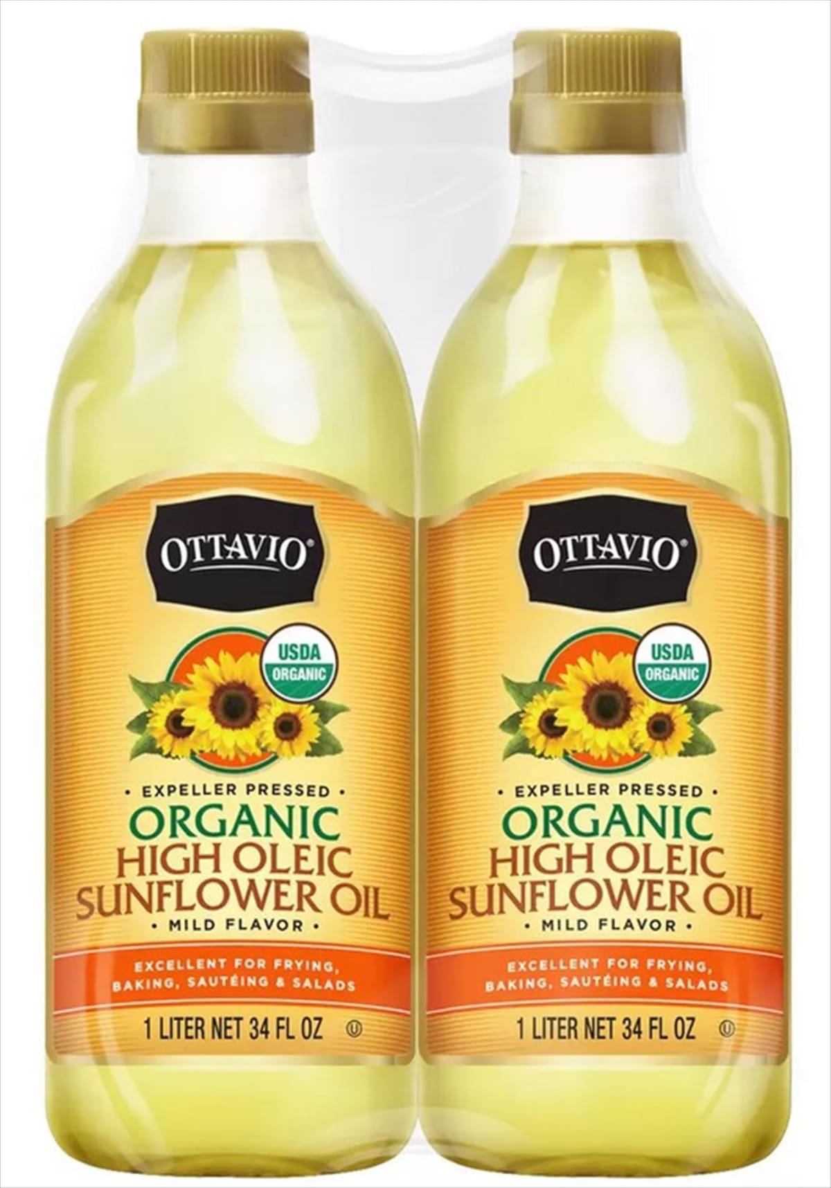 オッタビオ オーガニックサンフラワーオイル 920g x 2本