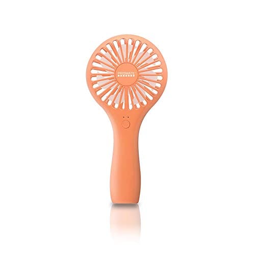 PRISMATE(プリズメイト)充電式スリムハンディファン ネックストラップ付 PR-F030 (コーラルピンク(CK)) PRISMATE(プリズメイト)充電式スリムハンディファン ネックストラップ付 PR-F030 (コーラルピンク(CK))