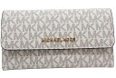 Michael Kors (マイケル・コース) Jet Set レディーストラベル三つ折り財布 L