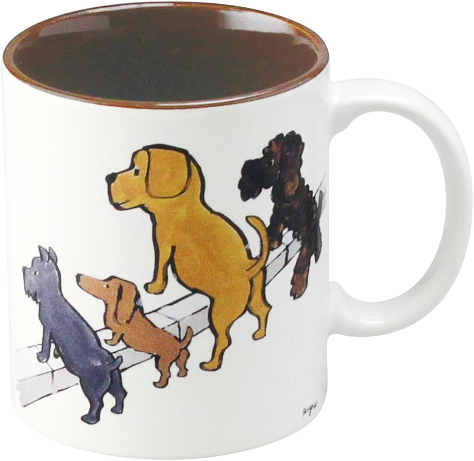 レイモン・ サヴィニャック マグカップ 「清潔な街キャンペーン」アート マグカップ 犬 犬柄 コップ coffee mug ギフト 誕生日プレゼント 日本製 274010