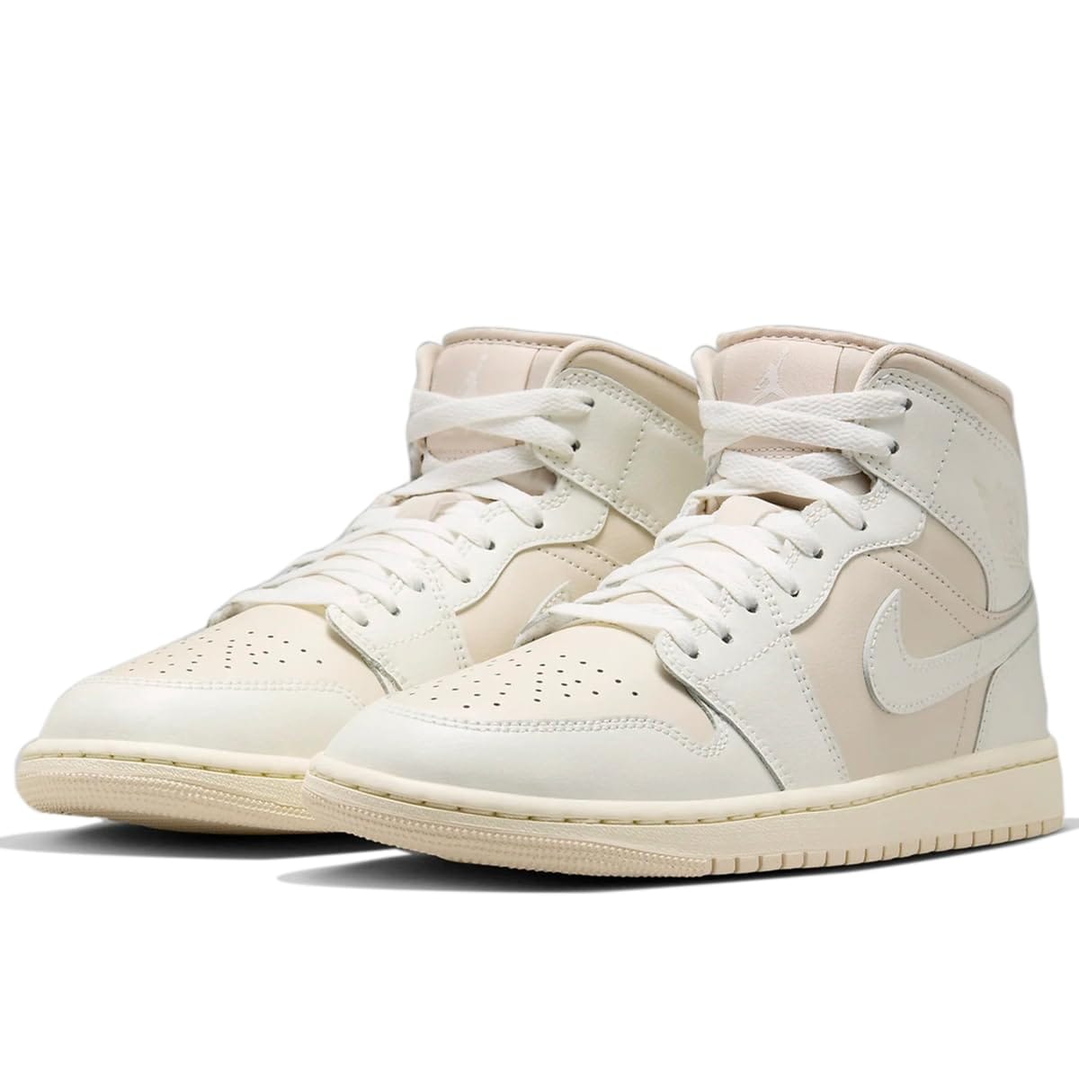 [ナイキ] エア ジョーダン 1 MID [AIR JORDAN 1 MID] レジェンドライトブラウン/モスリン/セイル BQ6472-201