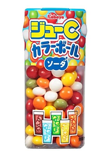 カバヤ食品 カバヤ ジューCカラーボールソーダ 35g×10個